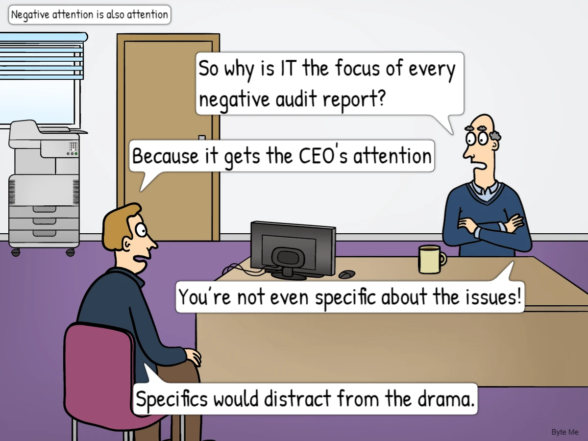  Auditors and Negative attention 